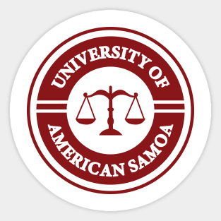 University Of American Samoa Sticker